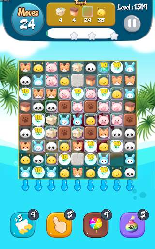 Candy Animal - Match 3 No Ads screenshot 23