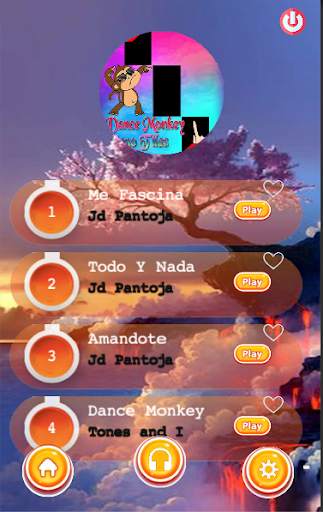 Piano Tiles Dance 🎹 Monkey screenshot 1