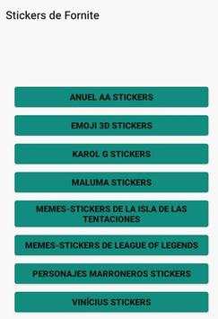 Stickers de Fornite screenshot 12