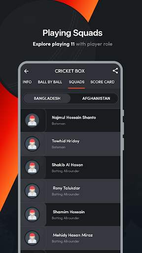 Cricket Box Fastest Live Line screenshot 6