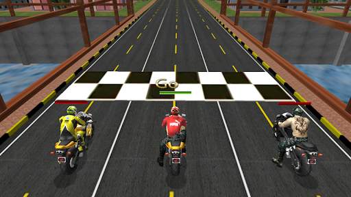 Heavy Bike Attack Race :Crazy Moto Stunt Rider screenshot 3