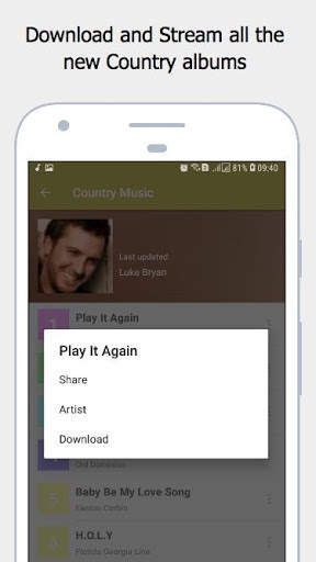Music Country screenshot 5