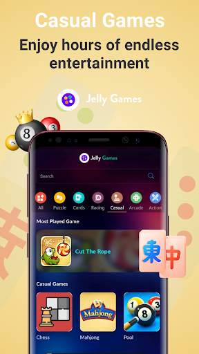 Free Games Launcher App & Widget - Jelly Games screenshot 4