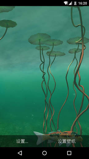3D Water Lilies Live Wallpaper screenshot 5