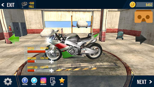 VR Motor Racing Mania 3D screenshot 6