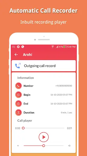Automatic Call Recorder screenshot 3