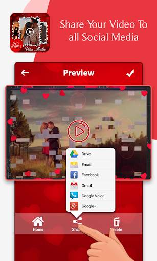 Love Video Maker: Photo to Video Music Slideshow screenshot 4