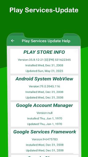 Play Services Update Services screenshot 6