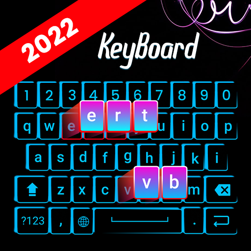 Neon Keyboard - RGB Lighting Colors icon