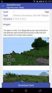 Seeds for Minecraft PE screenshot 4