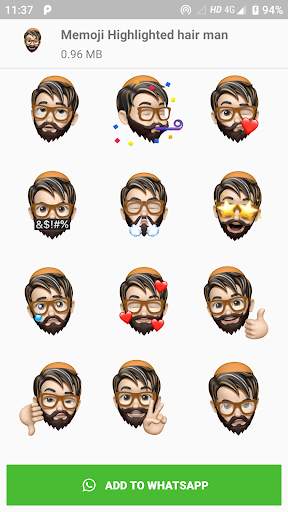 WAStickerApps - New Memoji Apple Stickers screenshot 3
