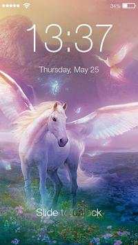 Unicorn Fantaisie PIN Lock screenshot 2