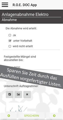 R.O.E. DOC App screenshot 2