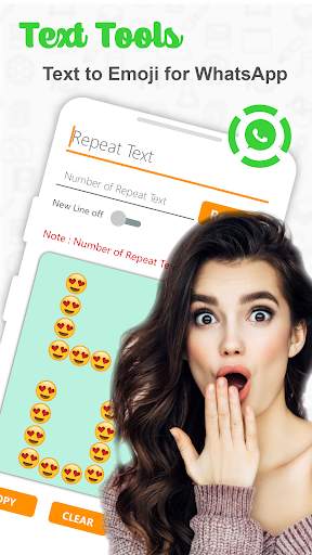 Text tools-Stylish font,Text Repeater for WhatsApp screenshot 4
