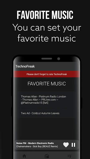 TechnoFreak - Free Techno Radio screenshot 6
