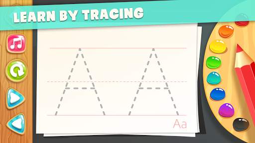 ABC Tracing for Kids Free Games screenshot 11