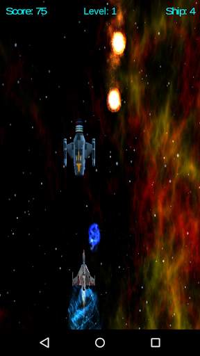 Shooting Game in Space screenshot 1