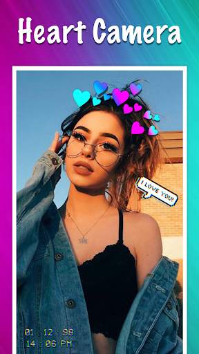 Heart Camera - Heart Crown Photo Editor screenshot 2