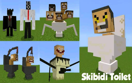 Skibidi Toilet Mod MCPE screenshot 5