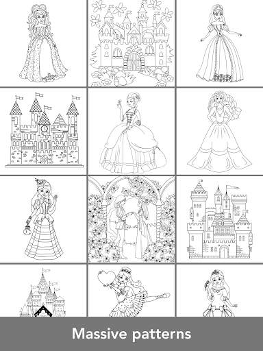 Princess Coloring Books screenshot 1