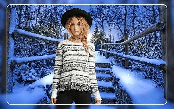 Snowfall Photo Frames 3 تصوير الشاشة