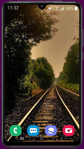 Awesome Railroad Wallpaper HD screenshot 14