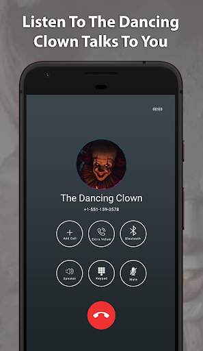 Scary Clown Pennywise Fake Chat And Video Call screenshot 3