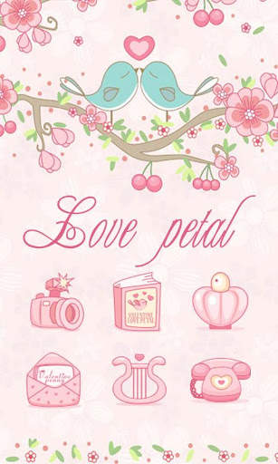 (FREE) Love Petal 2 In 1 Theme screenshot 3