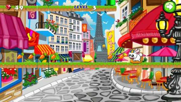 Bunny Skater Run screenshot 2