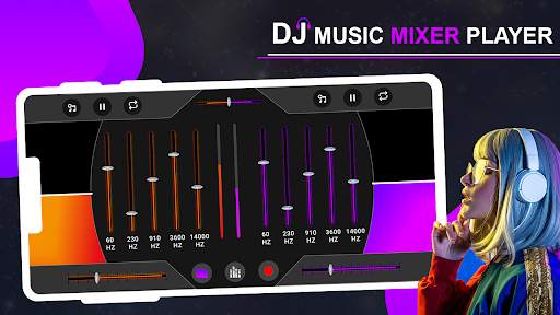 Virtual DJ Mixer, Piano & Drum screenshot 2