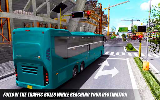 Bus simulator:coach bus simulation free bus games screenshot 2
