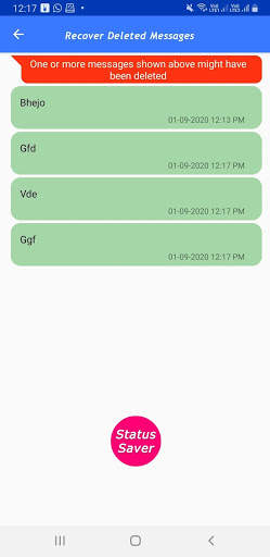360 Status Downloader : Delete Messages Recovery स्क्रीनशॉट 5