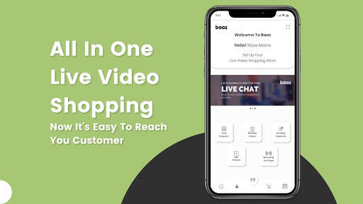 Baaz - sell better with live videos screenshot 1