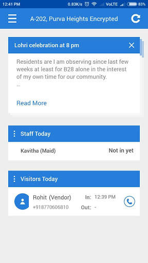 All Is Well App screenshot 1