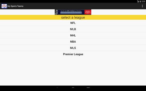 My Sports Teams screenshot 17