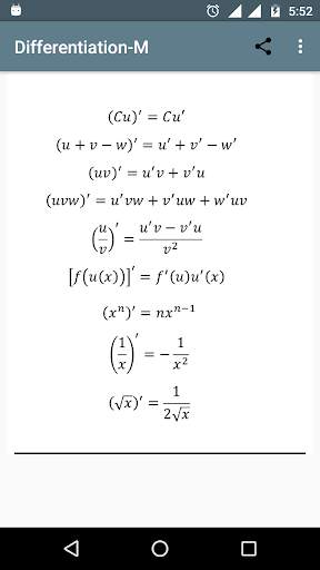 Differentiation-M screenshot 1