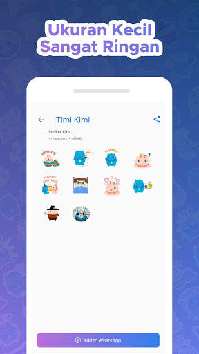 StikerKita💖Aplikasi Stiker GRATIS untuk WA screenshot 5