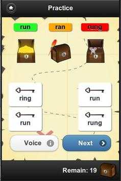 English irregular verbs screenshot 3