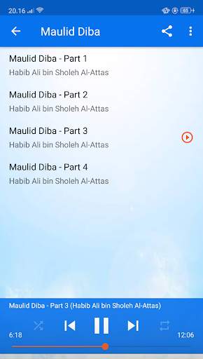 MP3 Maulid Nabi Offline - Simtudduror,Diba,Burdah screenshot 3