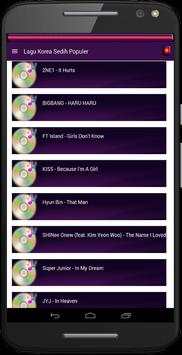 Lagu Korea Sedih Populer screenshot 1