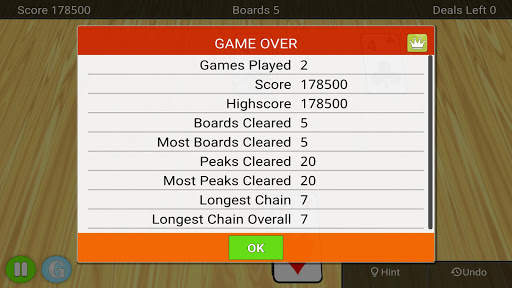 TriPeaks Solitaire 3D Ultimate screenshot 17