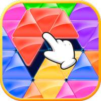 Triangle - Block puzzle legend logo