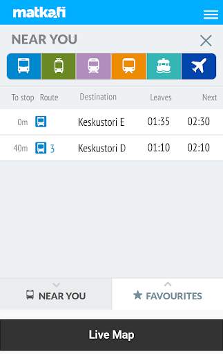 Tampere Nysse Bus Live screenshot 2