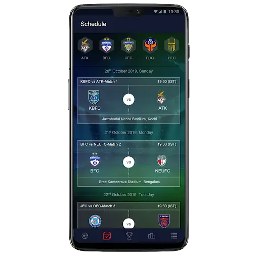 ISL Auspex 2020–21 screenshot 3