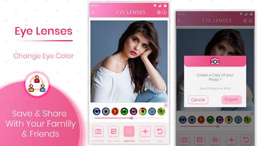 Eye Lenses : Eye Color Changer screenshot 1