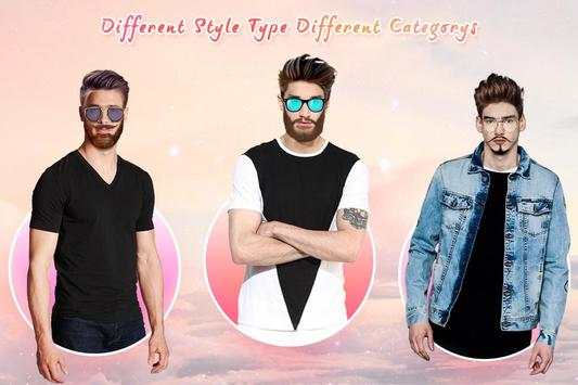 Men Hair Style: Photo Editor screenshot 6