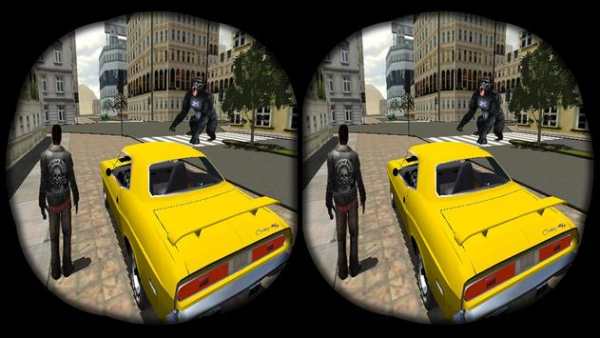 VR Angry Gorilla Rampage 3D :Google Cardboard Game screenshot 5