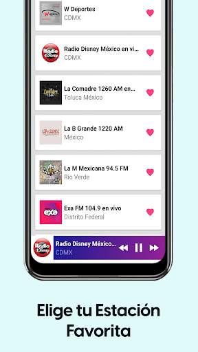 Radios de Mexico Gratis скриншот 8
