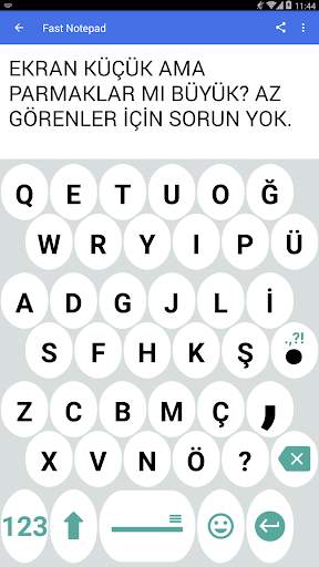 1C Big Keyboard screenshot 1