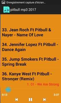 pitbull mp3 2017 screenshot 3